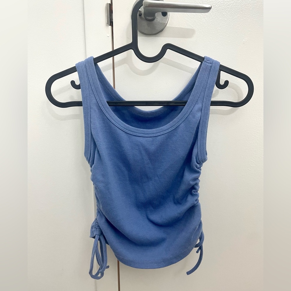 Blue tank top